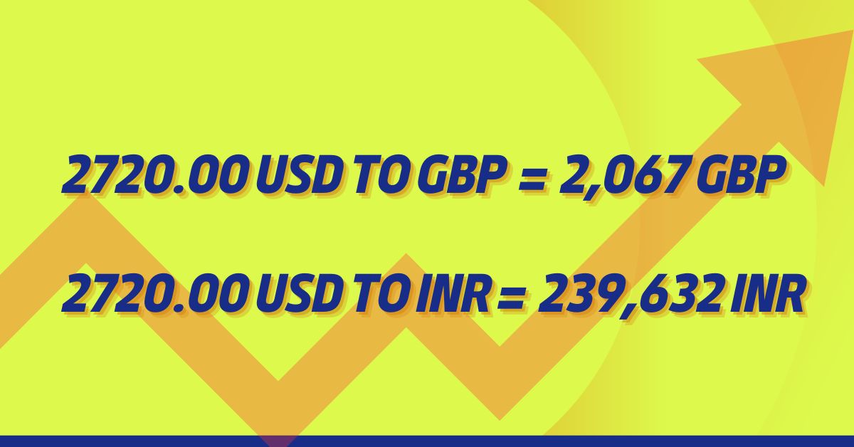 2720.00 USD to GBP – 2720.00 US Dollar to Rupee